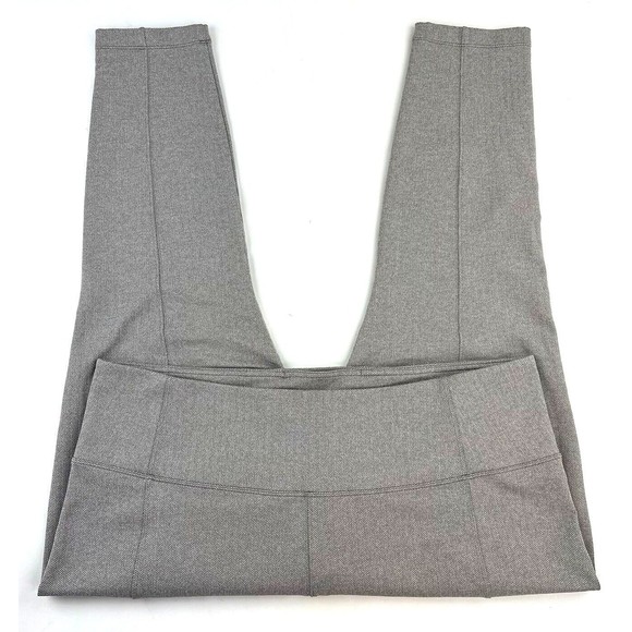 Athleta Delancey Herringbone Tight Light Oatmeal Asphalt White 487663-07 Size 2X - Picture 4 of 10